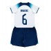 Cheap England Harry Maguire #6 Home Football Kit Children World Cup 2022 Short Sleeve (+ pants)